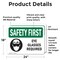 Signmission 18 in Height, 24 in Width, Vinyl Decal, Rectangle OS-2PACK-SF-D-1824-L-10593 - alternate 2
